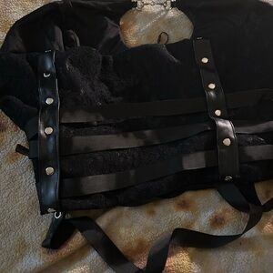 Fashion Nova Black corset top- size 3X